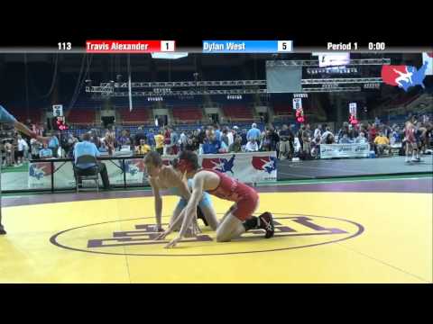 Fargo 2012 113 Round 3: Travis Alexander (New York) vs. Dylan West (Colorado)