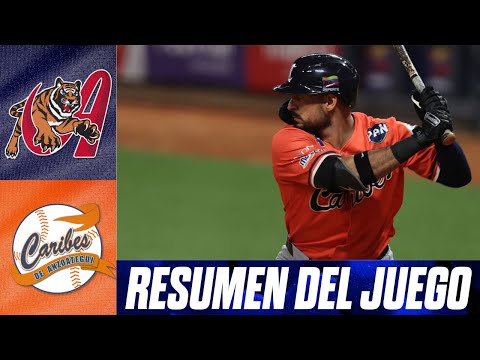 Resumen del juego Tigres de Aragua vs Caribes de Anzoátegui | 30 de diciembre de 2025