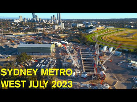 Sydney Metro West featuring Five Dock Burwood olympic Park Clyde Parramatta The Bays