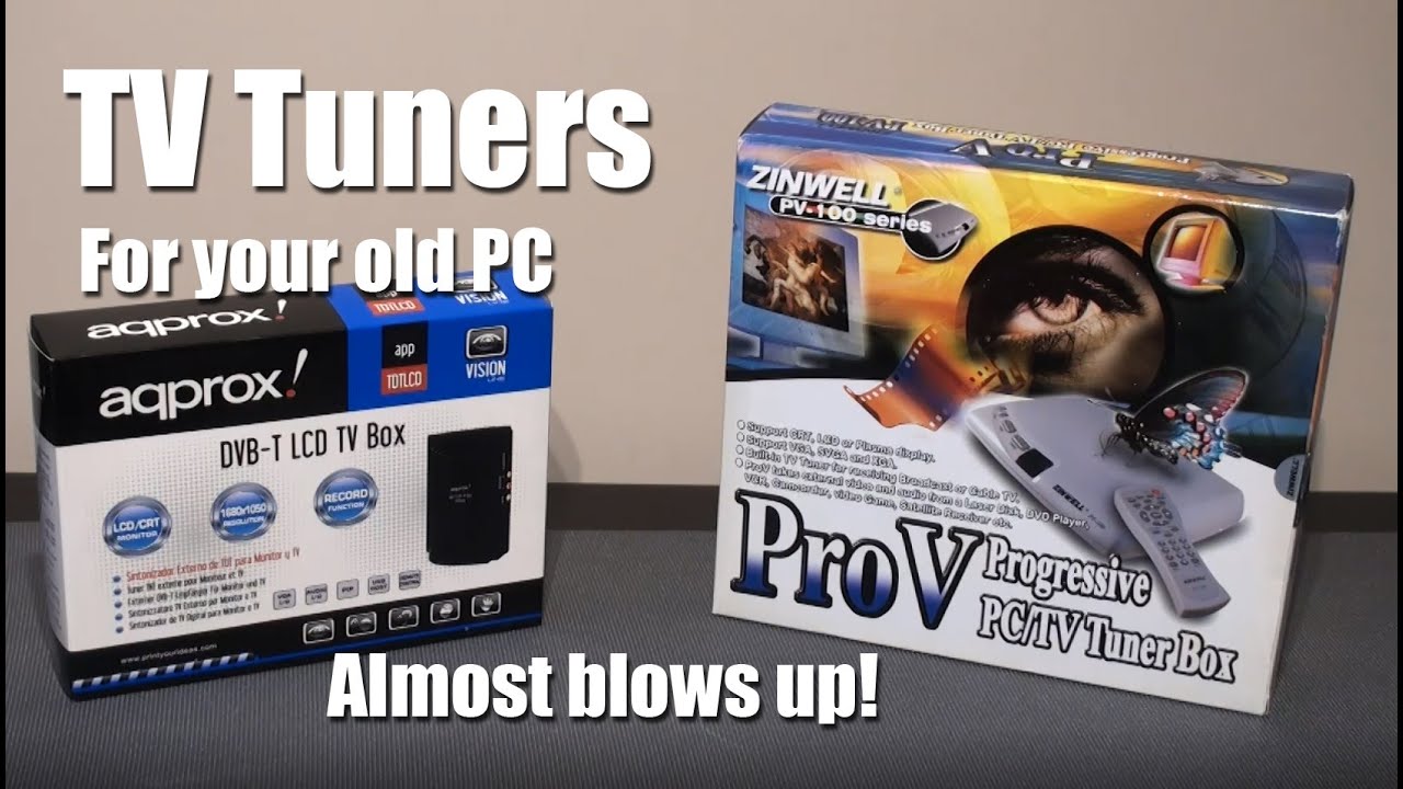 Old TV Tuners for PC monitors.