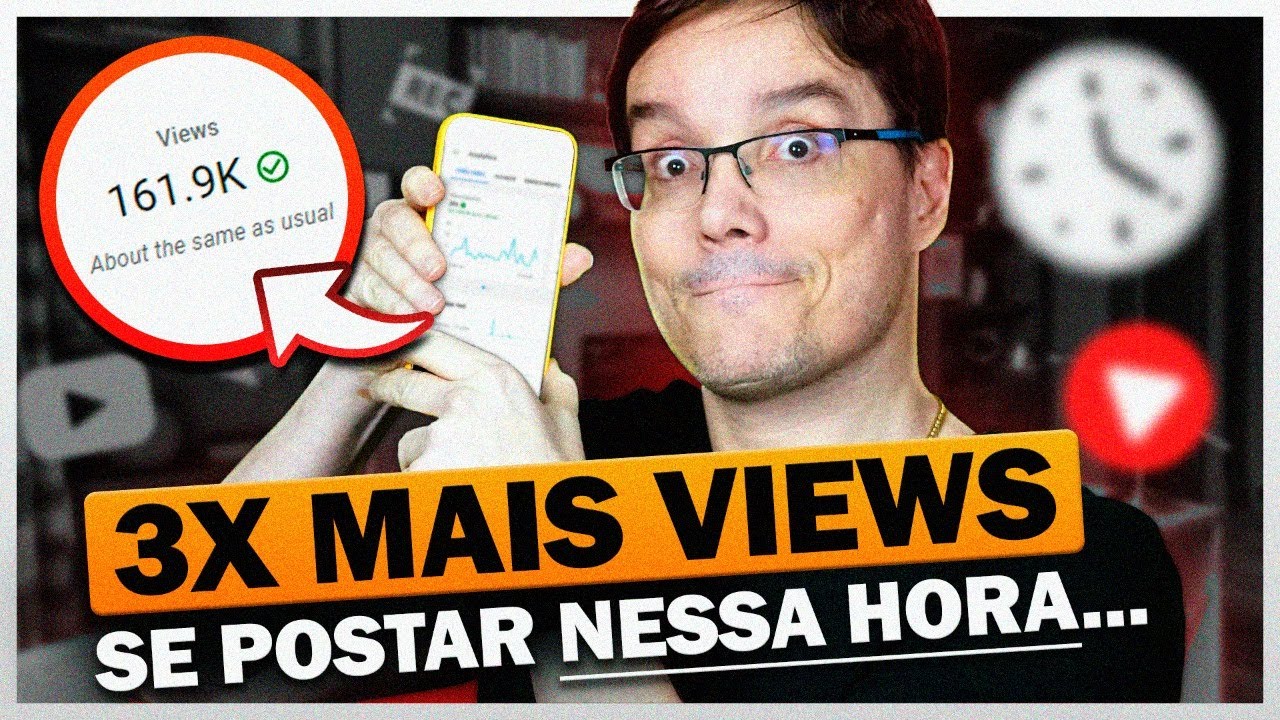 QUAL O MELHOR HORÁRIO PARA POSTAR VÍDEO NO YOUTUBE?