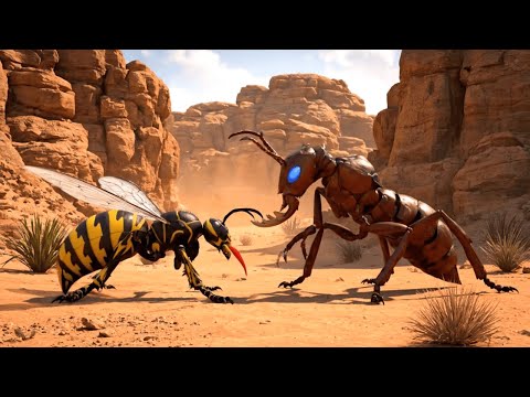Ancient World | The War Between Giant Ants and Giant Wasps | Giant Beast Era