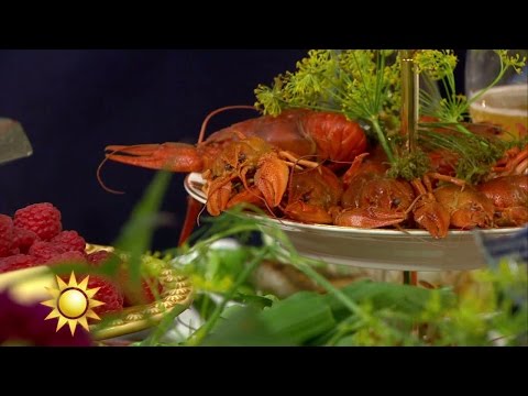 Så gör du godaste kräftmiddagen - Nyhetsmorgon (TV4)