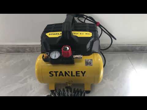 The silentest compressor Stanley DST 100/8/6/Stanley 100/8/6 Silent Air Compressor DST 100/8/6SI