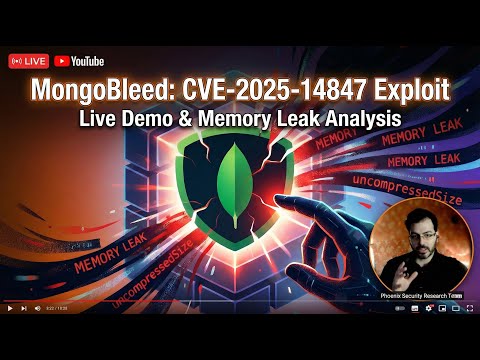 MongoDB Under the Microscope: MongoBleed CVE-2025-14847 Deep Dive with Lab and exploit