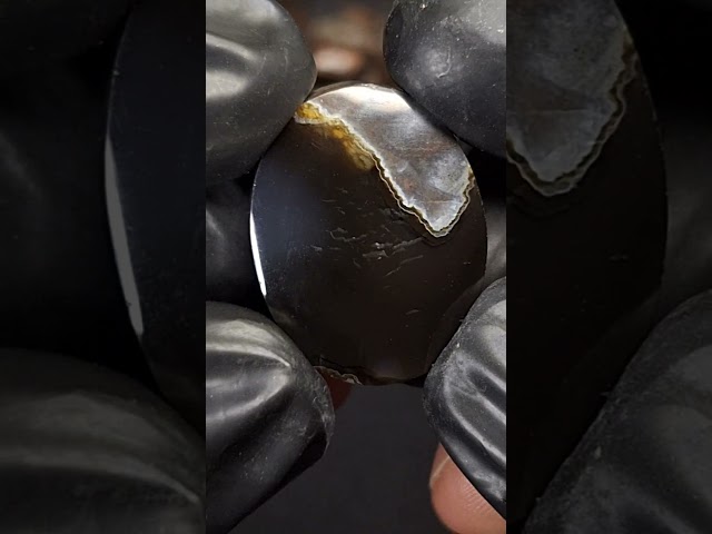 حجر عقيق تمري خرائطي طبيعي