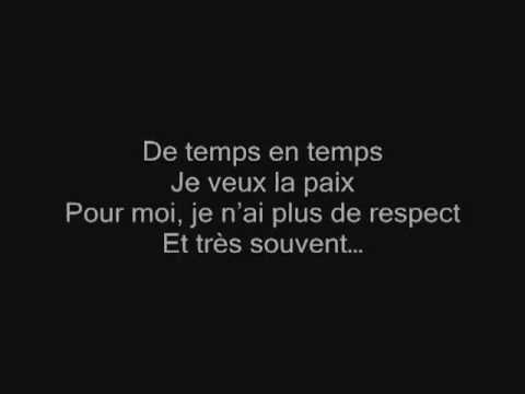 Gr&eacute;gory Lemarchal De Temps en Temps Lyrics