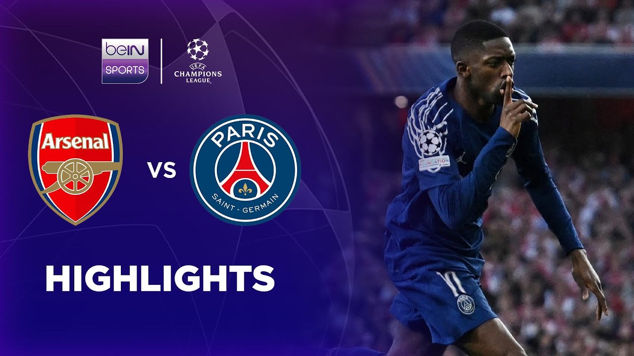 Arsenal 0-1 PSG | Champions League 24/25 Match Highlights
