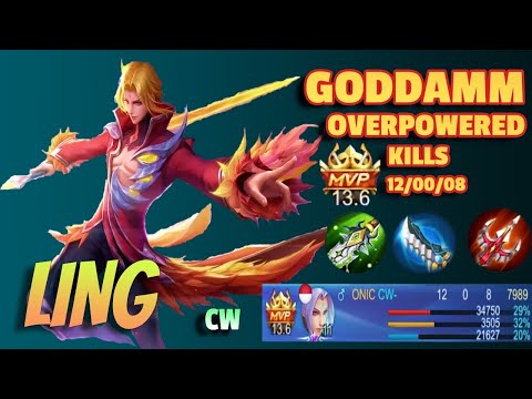 Ling can’t be killed | Mobile Legends | Giveaway in Description 👇