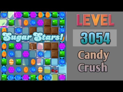Candy Crush Saga Level 3054 full video | level 3054 candy crush | The Candy Crown