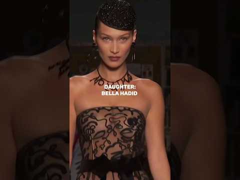 MoTher and Daughter  Bella Hadid and Carla Bruni #viral #model #runway #bellahadid