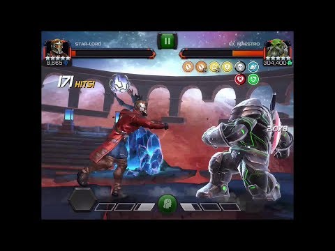 MCOC Labyrinth Of Legend Path 3 Fight 20 vs EX Maestro (3.3m Health)