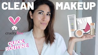 healing my skin with NATURAL makeup (get ready with me)