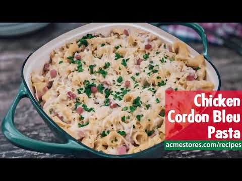 Chicken Cordon Bleu Pasta Recipe