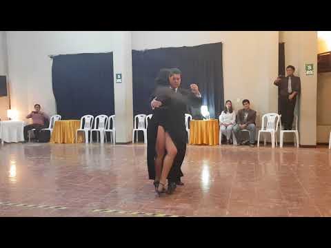 Washington Pinedo y Diana Parra. Tango Una fija
