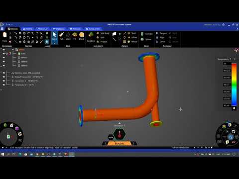 (60fps) Getting Started: Ansys Discovery Solid Thermal Simulation