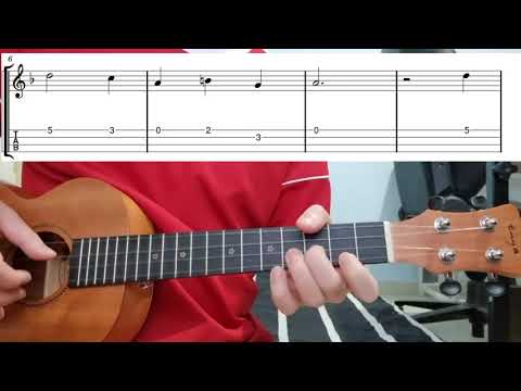 Scarborough Fair - Easy Beginner Ukulele Tab With Playthrough Tutorial