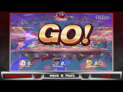 Team Flamewave: One Year Anniversary - WonderBread (Mac) vs MJG (Toon Link) Pools LFs
