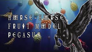 Devil Fruit Idea: Horse Horse Fruit model Pegasus (Fan Idea)