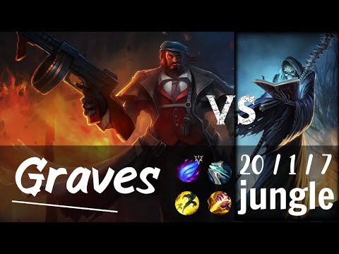 Graves Jungle vs Karthus - Challenger Replay KR