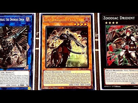 SAVAGE  1st Place Tri-Brigade Zoodiac Lightning Overdrive Case Tournament Finalist DECK PROFILE!!