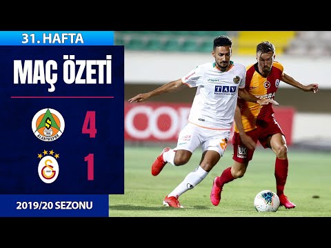 A. Alanyaspor (4-1) Galatasaray | 31. Hafta - 2019/20