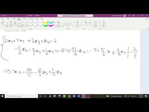 Exercitiul 2 pentru examenul de ALGEBRA LINIARA