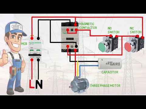 Electrical house wiring 4 gang switch connection