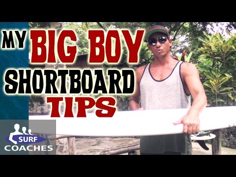 Choosing a Bigger Guy Shortboard - Mo'es Tips and Board Dimensions - Surfing Equipment