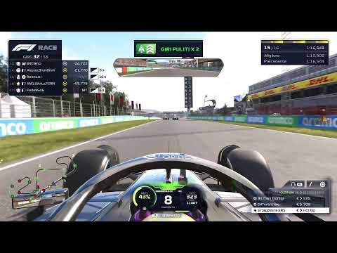 F1 25 GP Gameplay Spain 50% Race Multi League Event