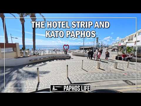 The Hotel Strip and Kato Paphos on Clean Monday