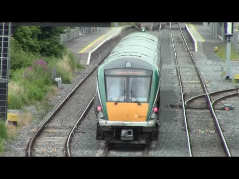 Kildare HD-Irish Rail 22000 class ICR no.22017 passes on service to Dublin Heuston