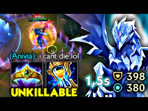 ANIVIA WITH NEW ITEMS IS LITERALLY UNKILLABLE (PRESEASON ITEMS ARE OP!)