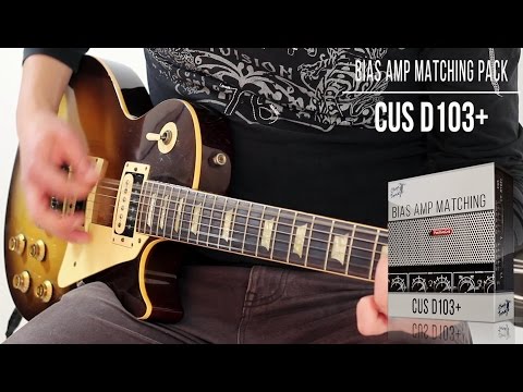 Bias Amp Match | Cus D103+ | Rock Demo (Custom Audio OD100)