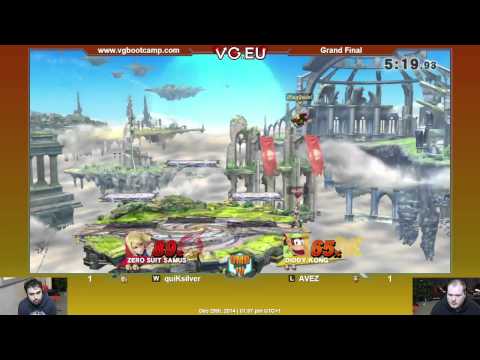 OMD#4 - quiKsilver (ZSS) Vs. AVEZ (Diddy) - Grand Final - Smash 4 Wii U