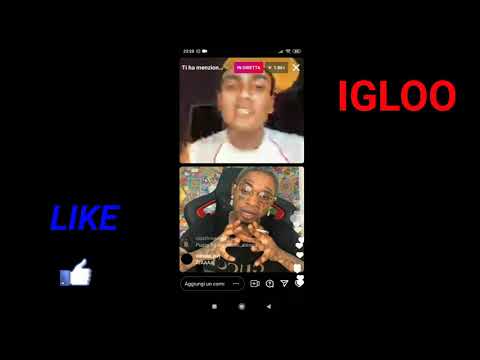 ILYAS MALUMA contro BELLO FIGO diretta instagram ,discussione accesa, video integrale