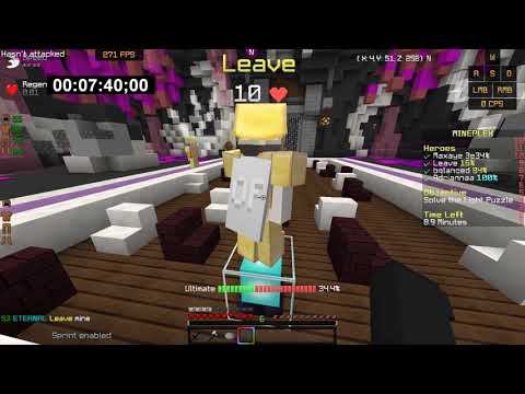 Mineplex 2018 Halloween Havoc (Challenge mode) Speedrun record | 24:36
