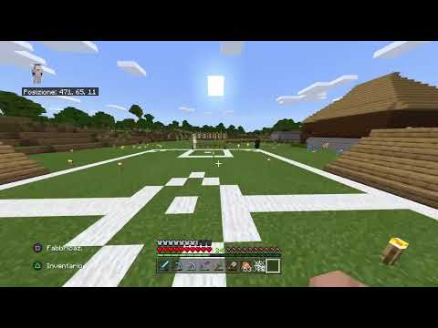 CREIAMO UN CAMPO DI CALCIO SU MINECRAFT!!