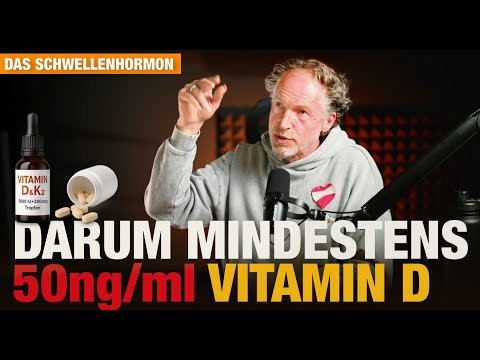 👉🏼Vitamin D - IMPORTANT! Why you need at least 50 ng/ml ☀️ The threshold hormone!
