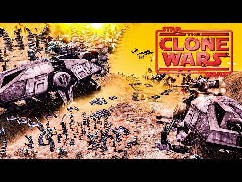 Star Wars the Clone Wars - Battle of Felucia! (Cinematic) | Men of War Assault Squad 2