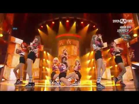 Nine Muses | Hurt Locker live on Mnet M Countdown 150730 [나인뮤지스 :: 다쳐]