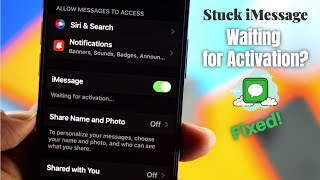 iMessage Waiting for Activation? How to Fix iMessage Not Working Error on iPhone!