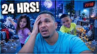 I Was a SINGLE DAD for 24HRS!