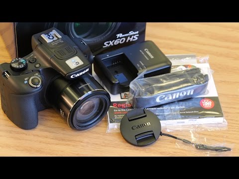 NEW! Canon PowerShot SX60 HS Hands On, Unboxing, and Initial Review (Plus Sample Video & Pictures)