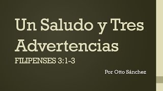 Miniatura de Serie Filipenses 3 - Agradecer Animar y Advertir
