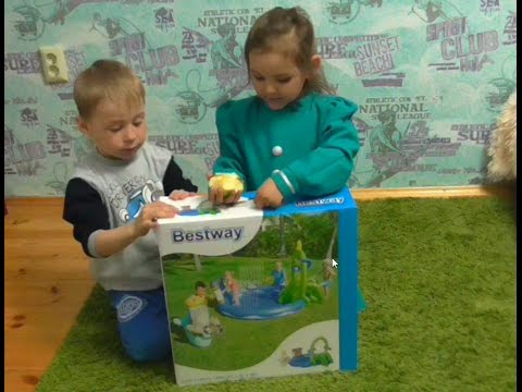 ДЕТСКИЙ БАССЕЙН BESTWAY/ children's pool/ ТЕСТИРУЕМ ДЕТСКИЙ БАССЕЙН