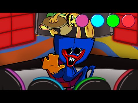 Friday Night Funkin' VS Bunzo Bunny | but Bunzo Swaps HUGGY WUGGY | FNF Musical Memory