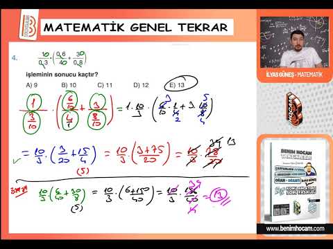 KPSS DE HER YIL GELEN 15 MATEMATİK SORUSU