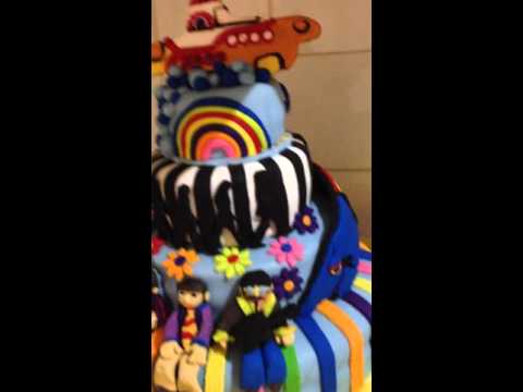 Jackson's 21st Beatles Cake