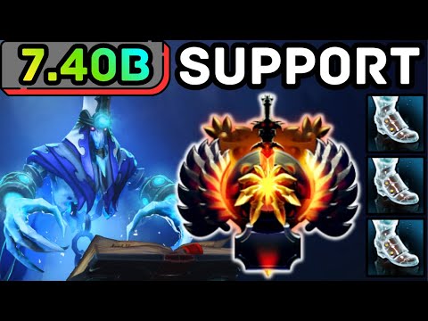 🔥 NEW PATCH 7.40b ANCIENT APPARITION HARD SUPPORT HEALING DELETED | DOTA 2 GAMEPLAY 🔥